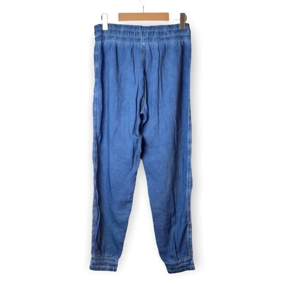 Aritzia Azure Skies Los Feliz Jogger Blue Grey Size Small Track Pants Drawstring - Picture 2 of 10